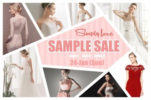 Simply Love Brides Blogs - 機會難得的sample sale