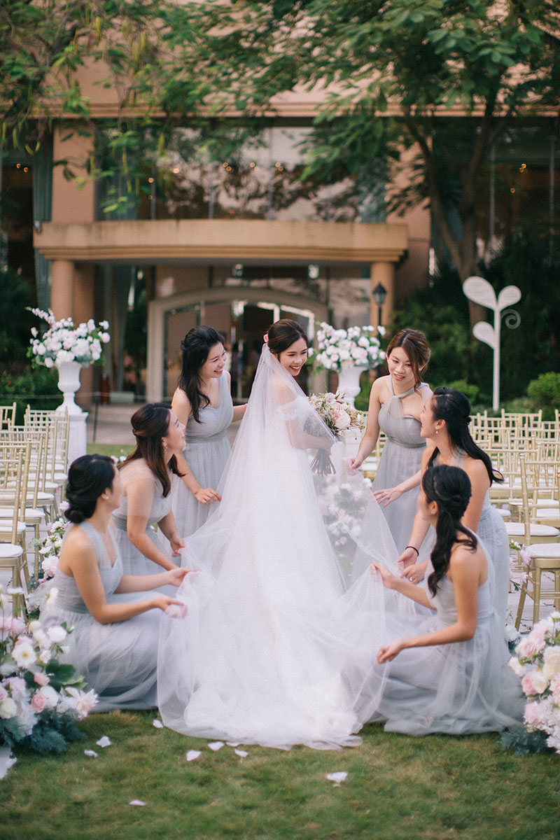 Simply Love Brides Blogs - 在黃金海岸酒店舉行的唯美典雅草地婚禮