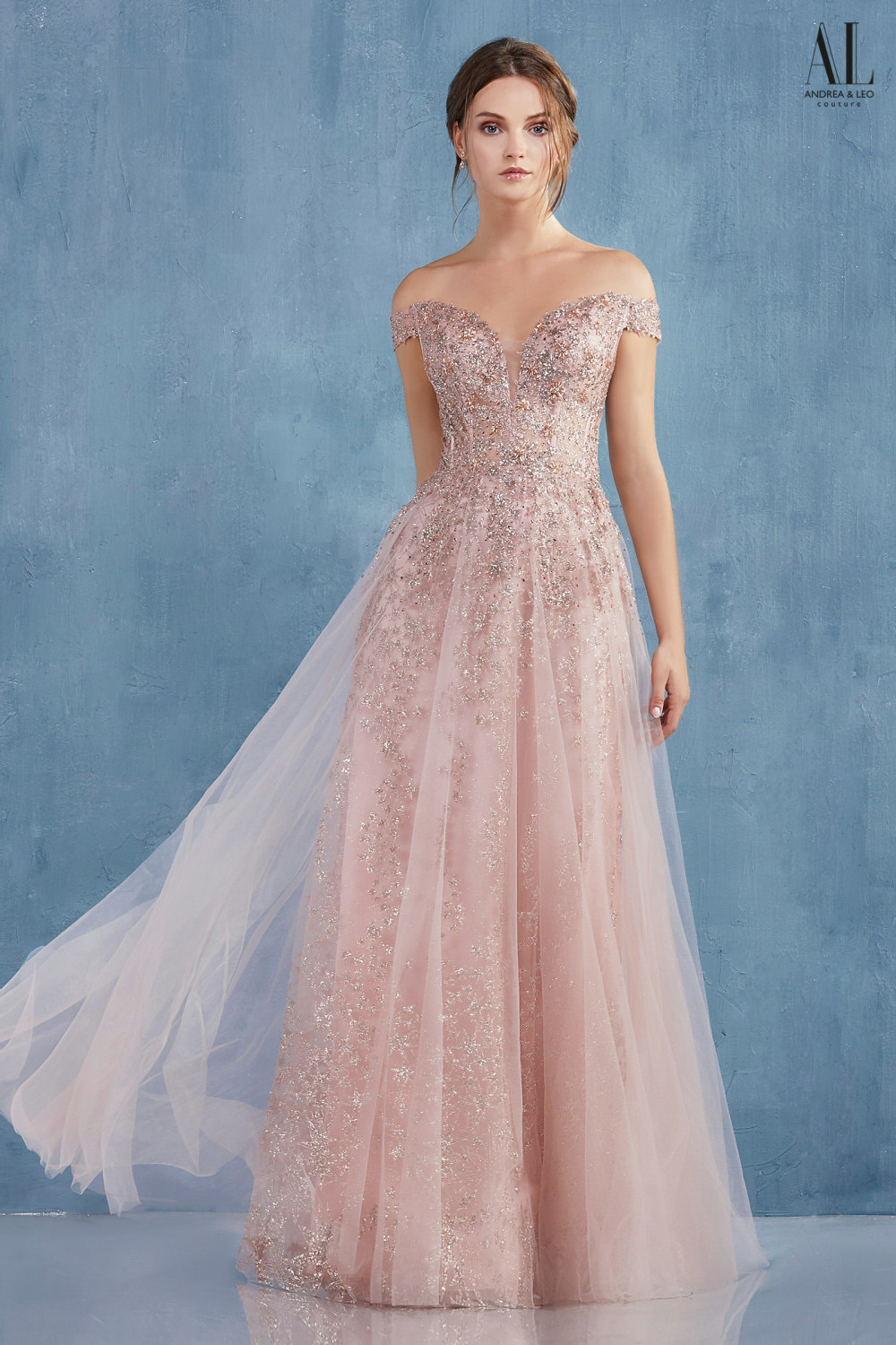 A0870 - Rose Gold - Andrea & Leo Couture