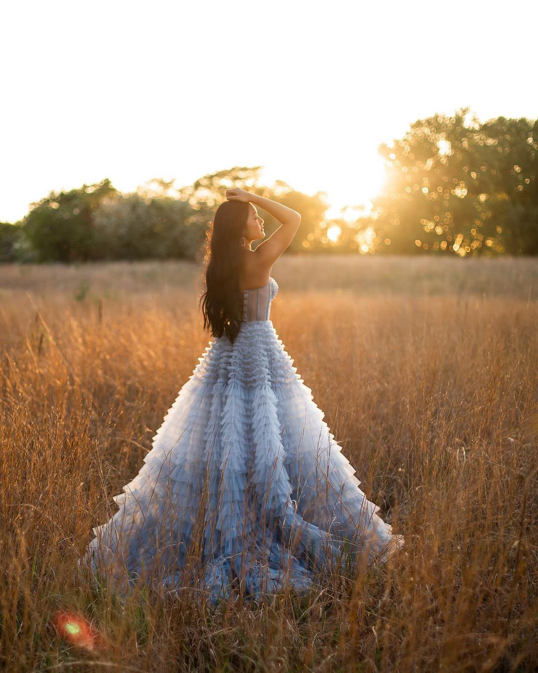 Light Blue Strapless - Milla Nova