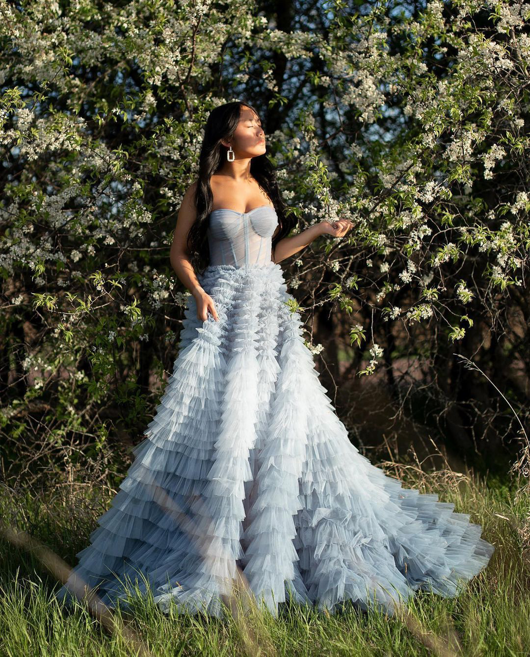 Light Blue Strapless - Milla Nova